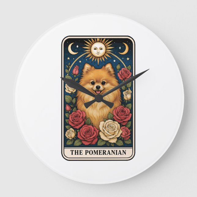 Pomeranian Stor Klocka (Framsida)