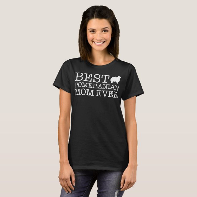 Pomeranian Tee Shirt (Hel framsida)