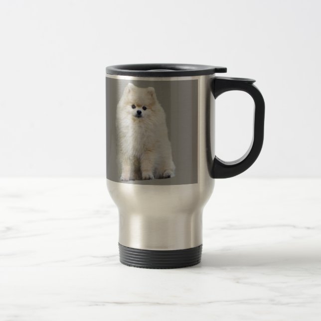 Pomeranian travel mug resemugg (Höger)
