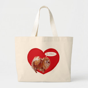 Pomeranian Valentino Jumbo Tygkasse