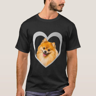 Pomeranian Zwergspitz Miniature Spitz Design Unise T Shirt
