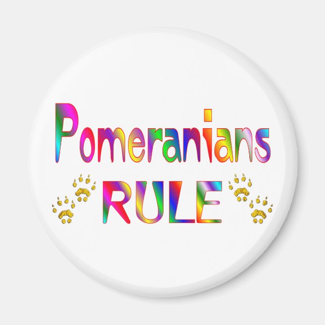 Pomeraniska regler magnet (Framsidan)