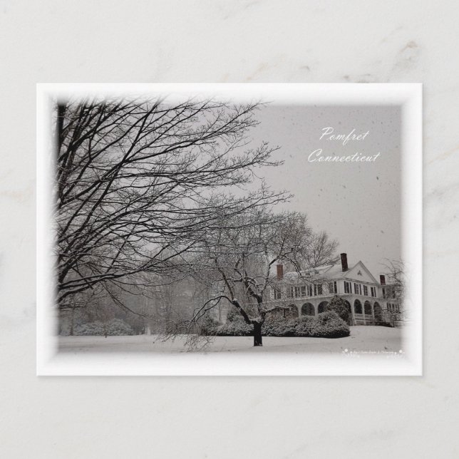 Pomfret, vykort för anslutning (Framsida)