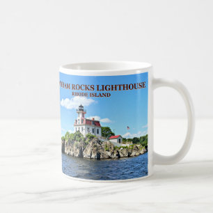 Pomham Sten fyr, Rhode island Mugg