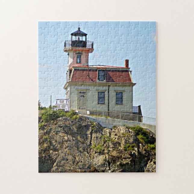 Pomham Sten fyr, Rhode island Puzzle Pussel (Vertikal)