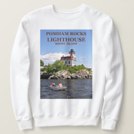 Pomham Sten fyr, Rhode island Sweatshirt