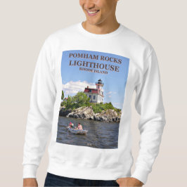 Pomham Sten fyr, Rhode island Sweatshirt