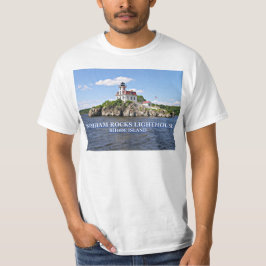 Pomham Sten Lighthouse, Rhode island Shirt T