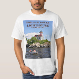Pomham Sten Lighthouse, Rhode island T Shirt
