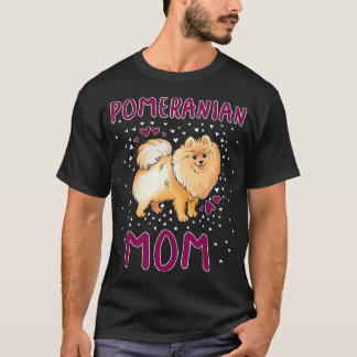 Pommanian Mamma Funny Pommern Owner Citat for Wo T Shirt