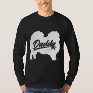 Pommanske pappa Hundägare Pappa Far i Pomeran T Shirt