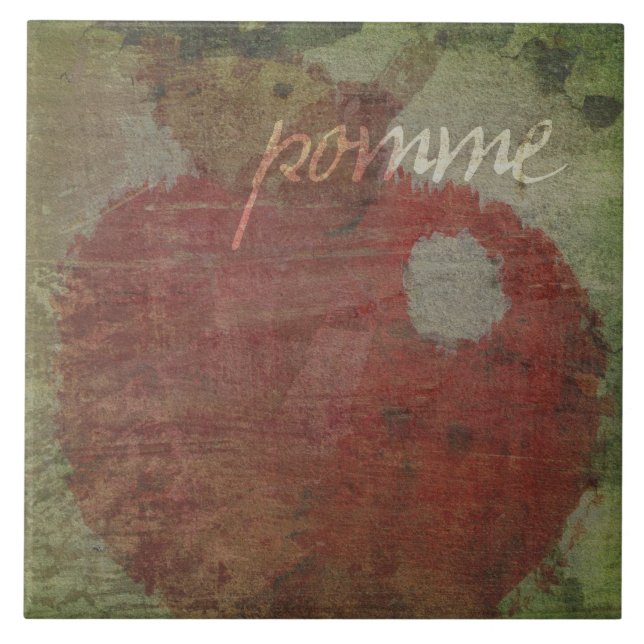 Pomme Apple Kakelplatta (Framsidan)