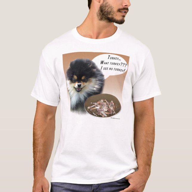 Pommern (blktan) Turkiet T-shirt (Framsida)