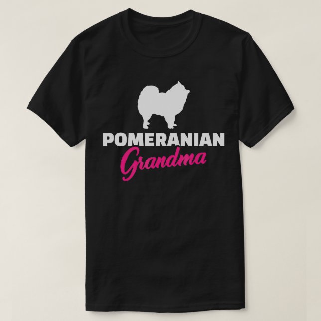 Pommern Grandma920 T Shirt (Design framsida)