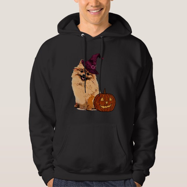 Pommern Halloween Hoodie (Framsida)