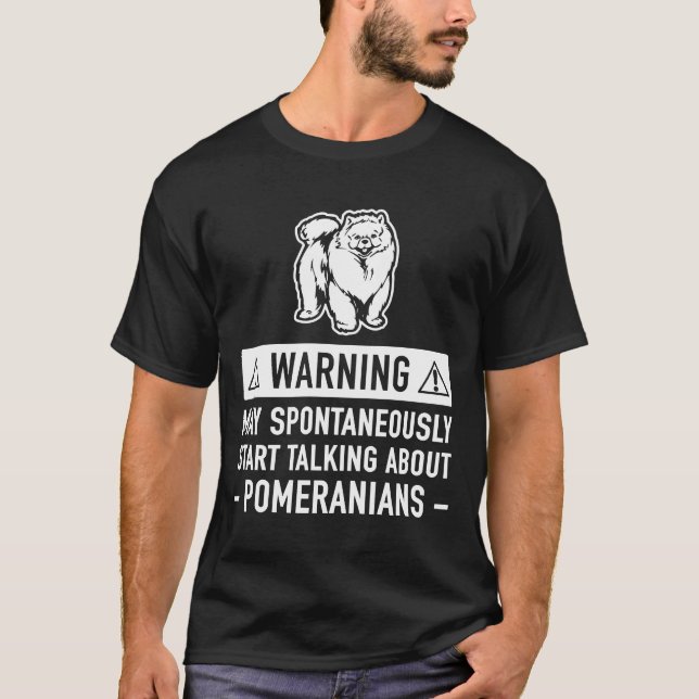 Pommern Hund älskare 30 T Shirt (Framsida)