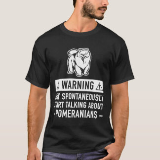 Pommern Hund älskare 30 T Shirt