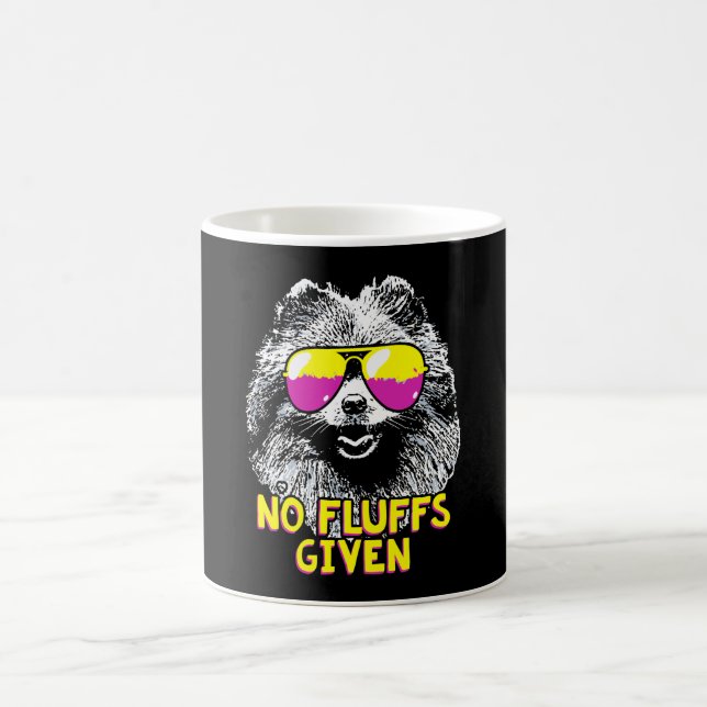 Pommern Hund älskare Gift no fluffs Kaffemugg (Center)