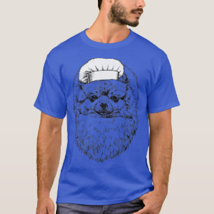 Pommern Hund Cook Chef Funny Cooking T Shirt