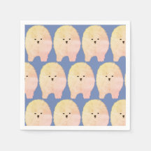 Pommern Hund, Fluffy Pet Anpassningsbar Pappersser