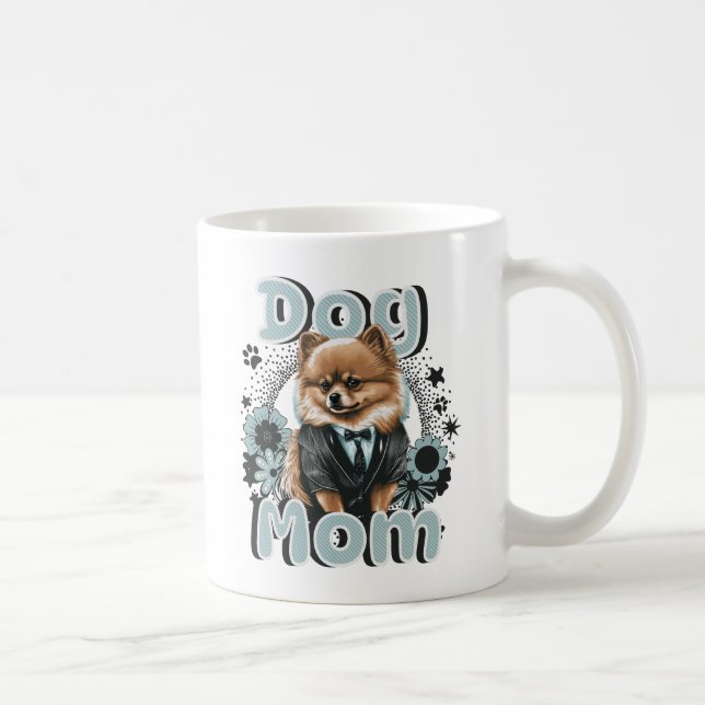 Pommern Hund Mamma Mugg (Höger)