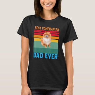 Pommern Hund Pet Owner Best Pommern Pappa T Shirt