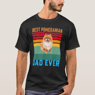 Pommern Hund Pet Owner Best Pommern Pappa T Shirt