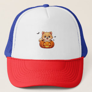 Pommern hund pumpkin Classic T-S Keps