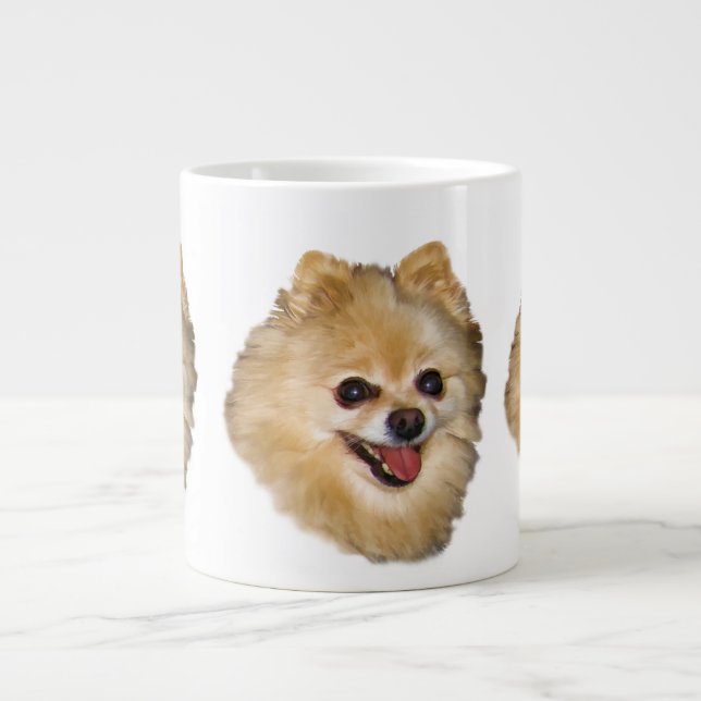 Pommern-Hund specialitet Mugg Jumbo Mugg (Framsidan)