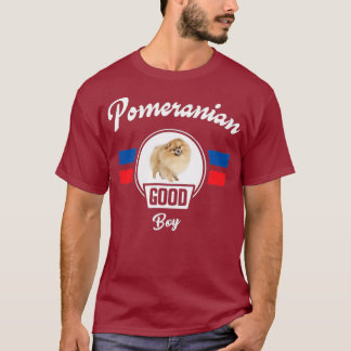 Pommern Hund Training Shirt Bra Boy T