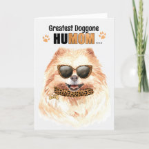 Pommern Hund Underbarare HuMOM Mors dag