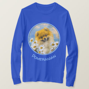 Pommern i målning av Daisy - Originalkonst T Shirt