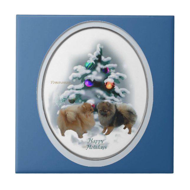Pommern Jul Kakelplatta (Framsidan)
