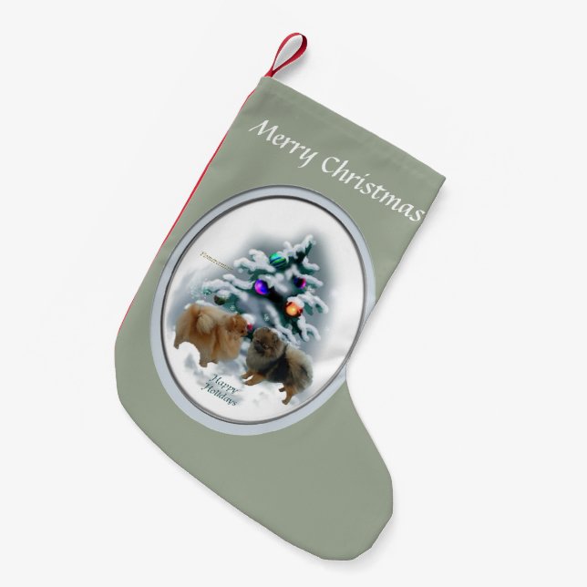 Pommern Jul Liten Julstrumpa (Framsidan (Hängande))