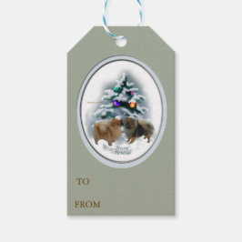 Pommern Jul Presentetikett