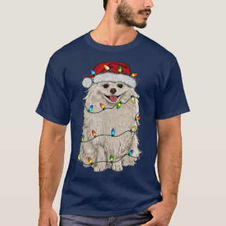 Pommern Julgran Light Pajama Hund älskare X T Shirt