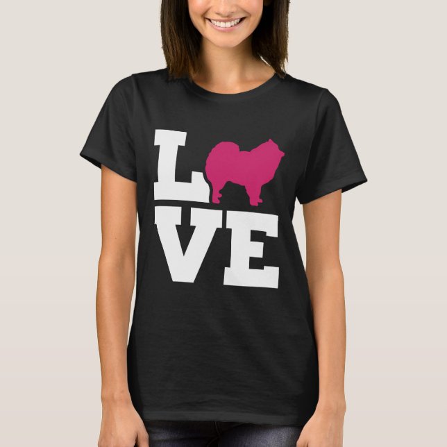 Pommern Kärlek 16 T Shirt (Framsida)