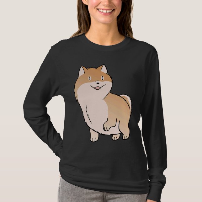 Pommern Kärlek T Shirt (Framsida)