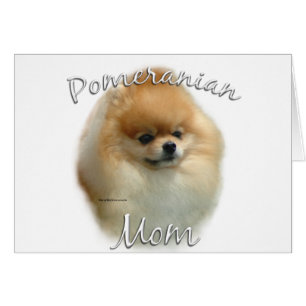 Pommern Mamma 2 Hälsningskort
