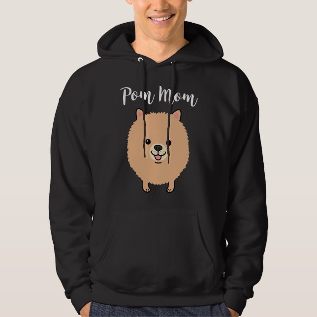 Pommern Mamma 37 Hoodie (Framsida)
