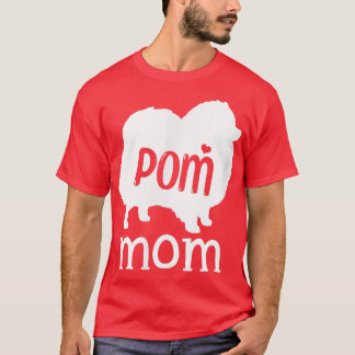 Pommern Mamma ger Cute Pommern Hund älskare Gra T Shirt