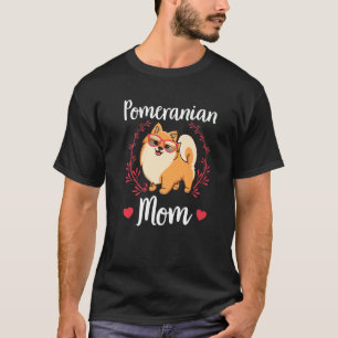 Pommern Mamma Hundägare Pommern T Shirt