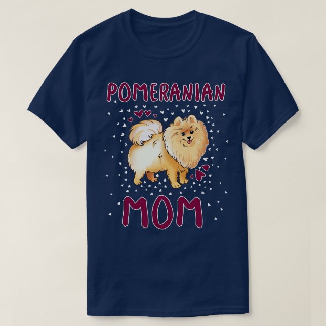 Pommern Mamma T Shirt (Design framsida)