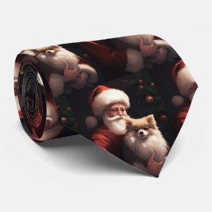 Pommern med Jultomten julafton Slips