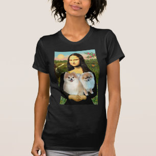 Pommern Pair 3 - Mona Lisa T-shirt
