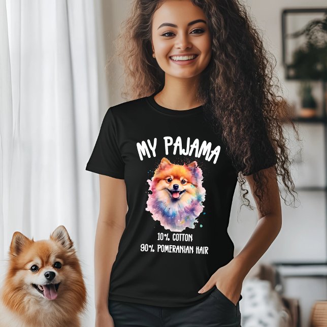 Pommern Pajama-design T Shirt (Skapare uppladdad)