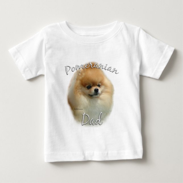 Pommern Pappa 2 T Shirt (Framsida)