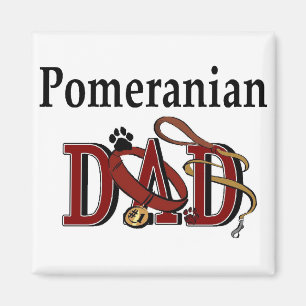 Pommern Pappa-gåvor Magnet