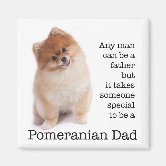 Pommern Pappa Magnet (Framsidan)