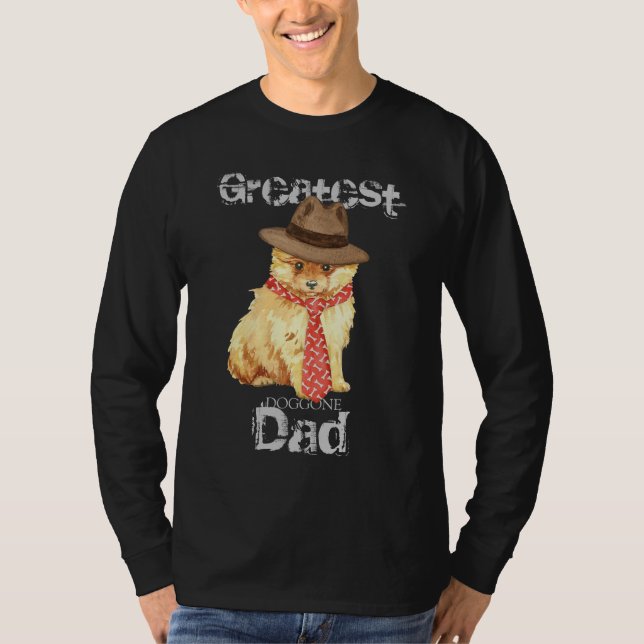 Pommern Pappa Tee Shirt (Framsida)